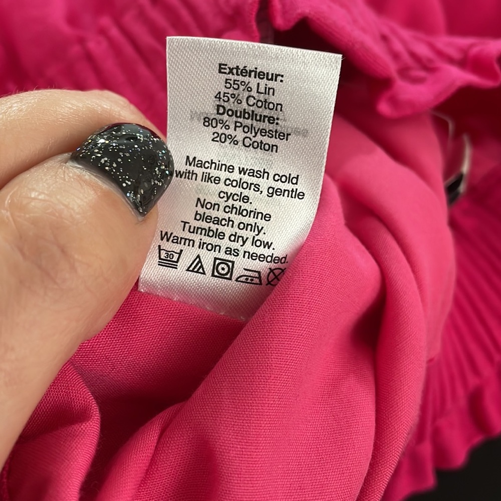 J Crew Pink Scallop Hem Skirt - Picture 7 of 7